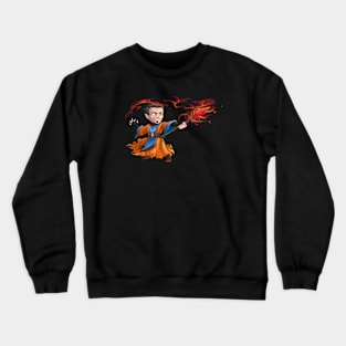 Cartoon style Wicked Wizard Crewneck Sweatshirt